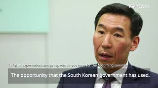 采访澳大利亚驻韩大使James Choi