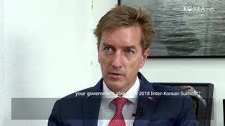 采访丹麦驻韩大使托马斯·莱曼