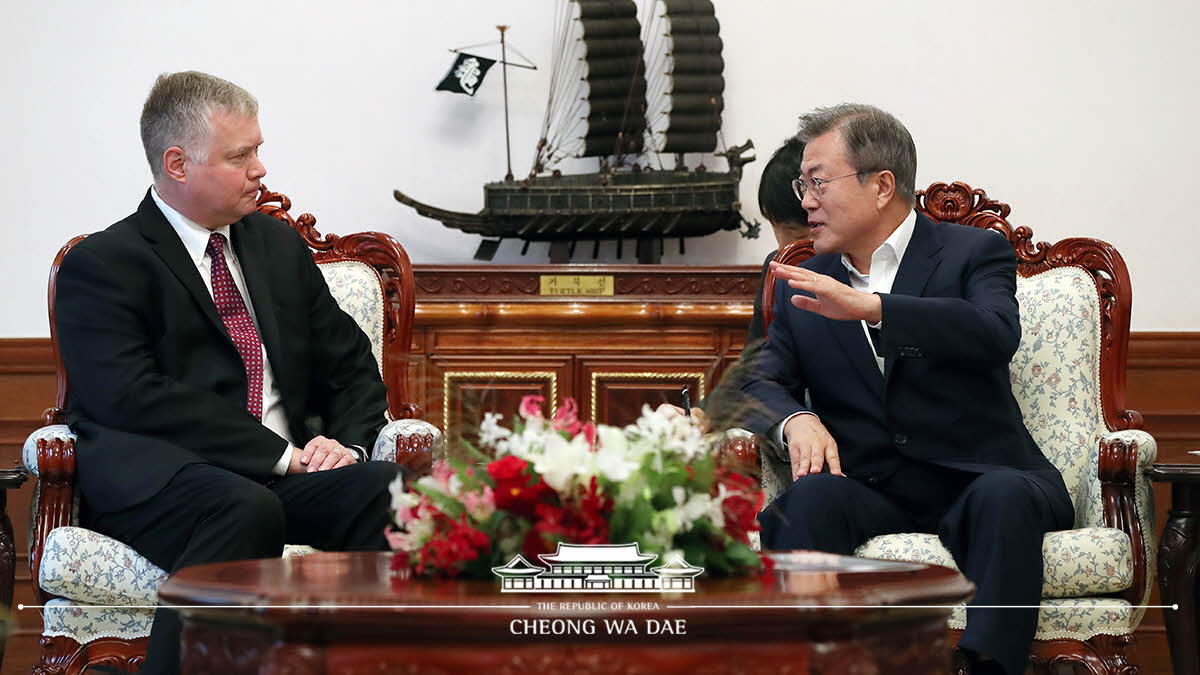 Meeting with U.S. Special Representative for North Korea Stephen Biegun