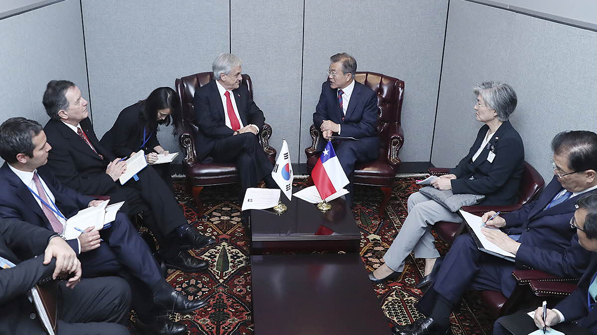 Korea-Chile summit