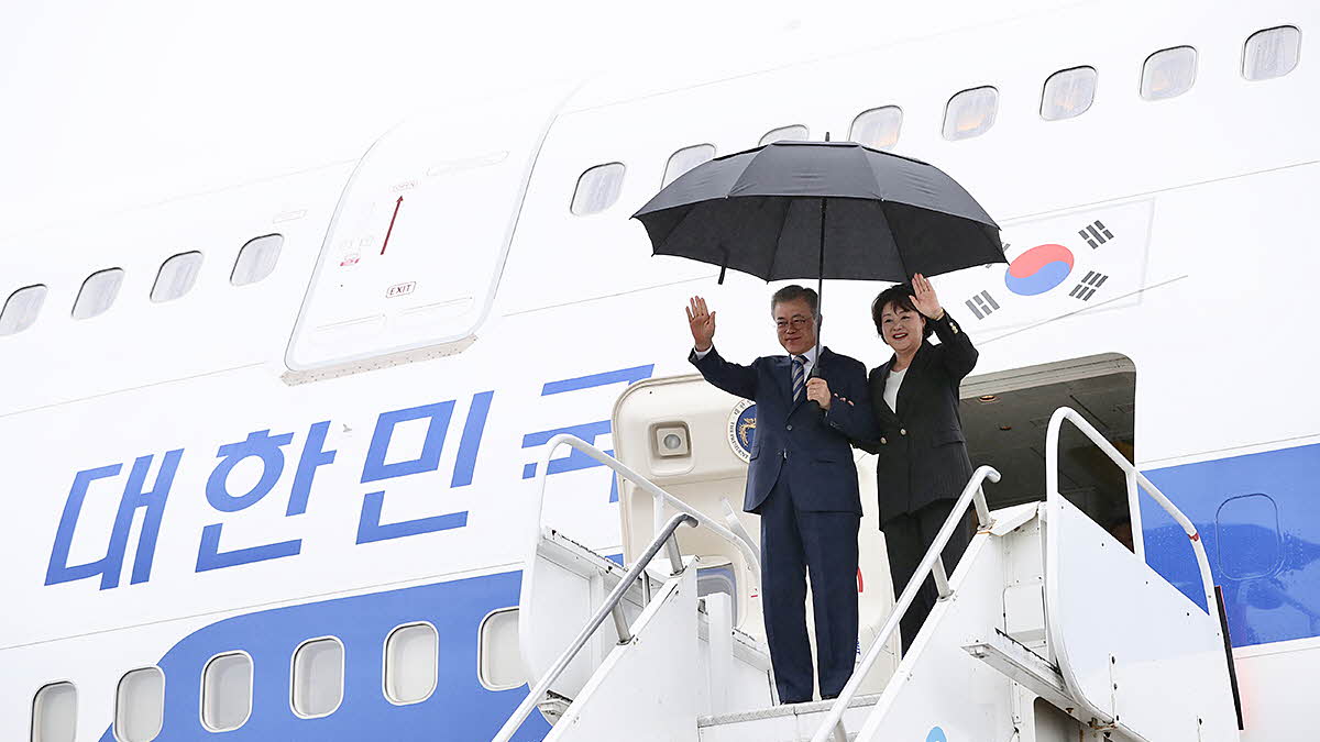 Arriving at John F. Kennedy International Airport in New York