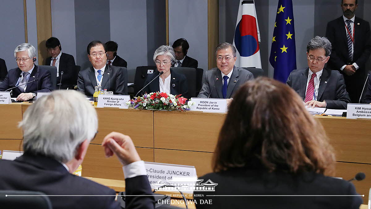 EU-Republic of Korea Expanded Summit on the sidelines of the ASEM Summit