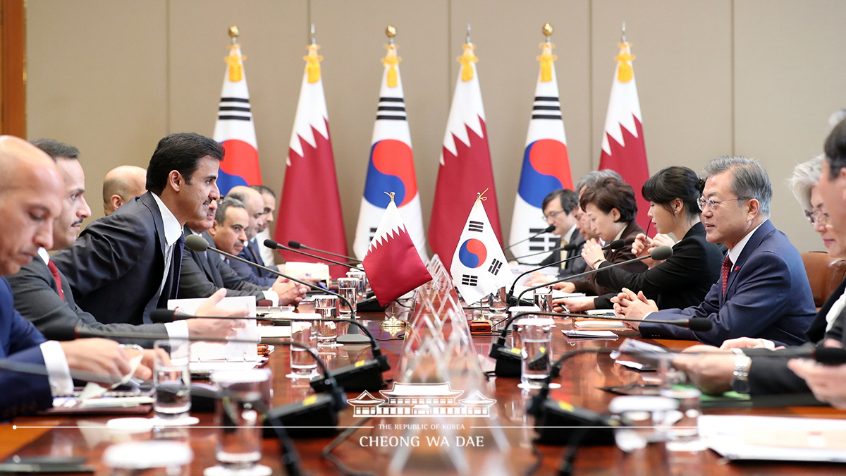 Korea-Qatar Summit