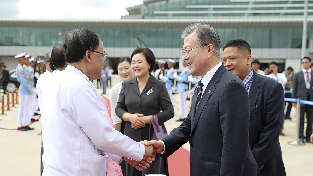 Departing from Nay Pyi Taw International Airport just outside of Myanmar’s capital