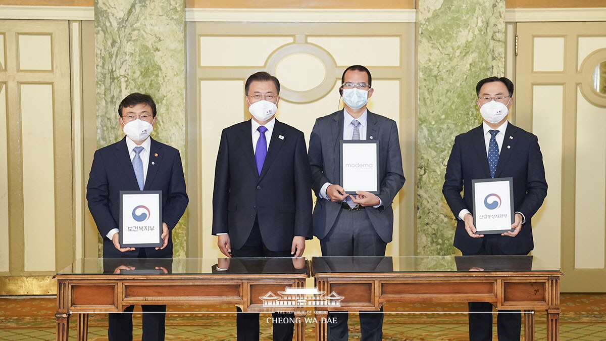 Attending the ROK-U.S. vaccine partnership event held in Washington, D.C.