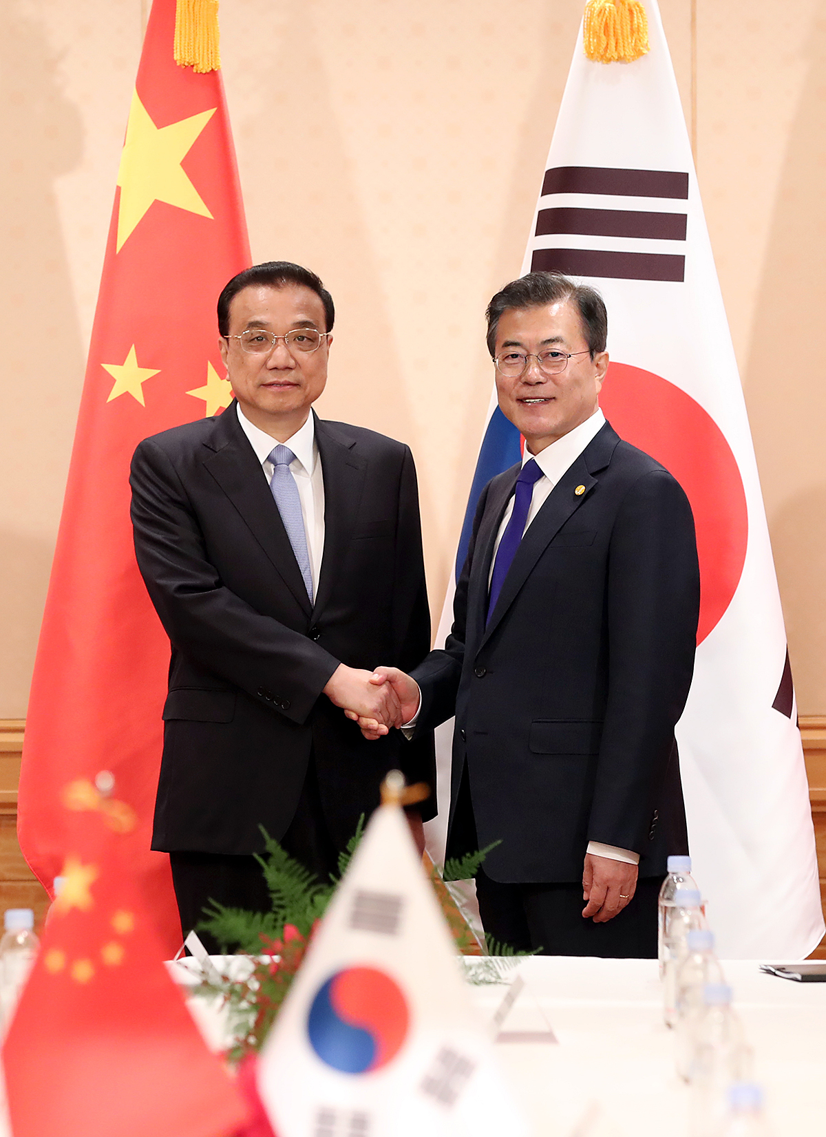 Meeting with Chinese Premier Li Keqiang 