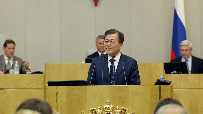 Addressing the State Duma, the lower house of the Federal Assembly of Russia