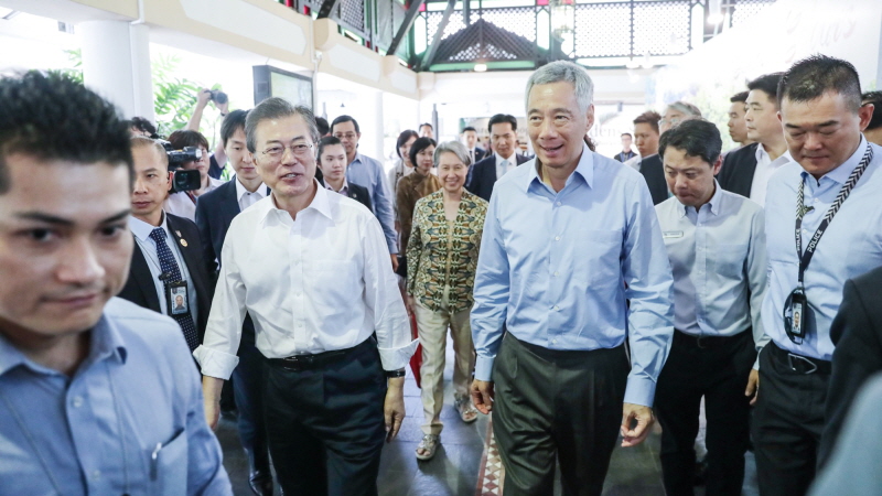 Touring UNESCO Festival in Singapore