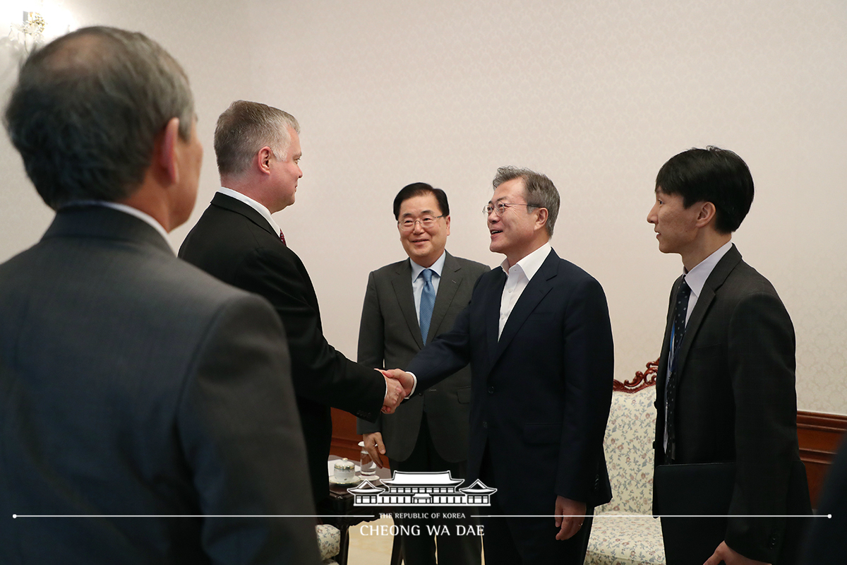 Meeting with U.S. Special Representative for North Korea Stephen Biegun 