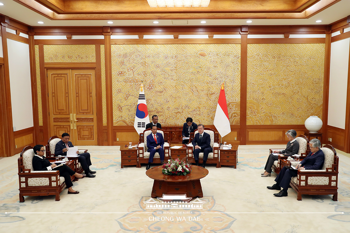 Korea-Indonesia one-on-one summit 