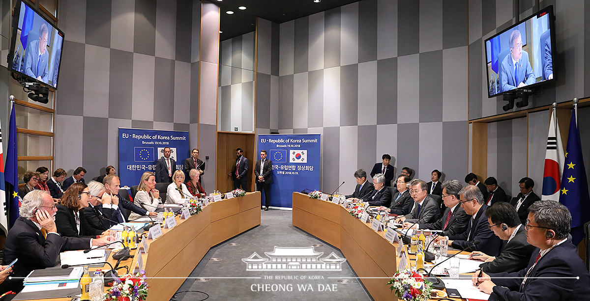 EU-Republic of Korea Expanded Summit on the sidelines of the ASEM Summit