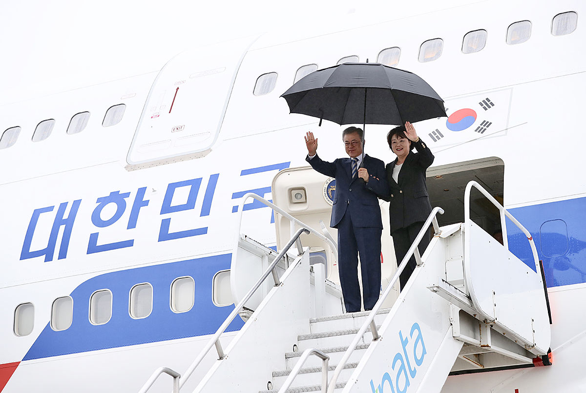 Arriving at John F. Kennedy International Airport in New York 