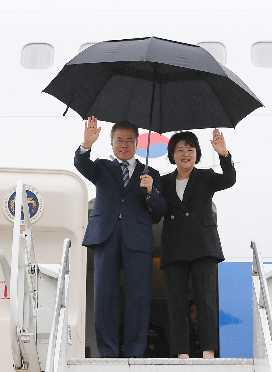 Arriving at John F. Kennedy International Airport in New York 