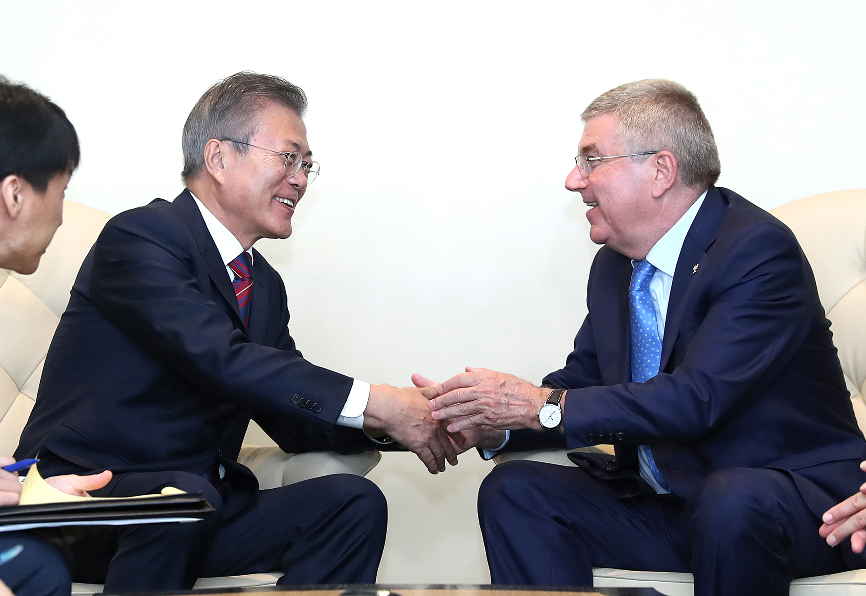 Meeting with IOC President Thomas Bach 