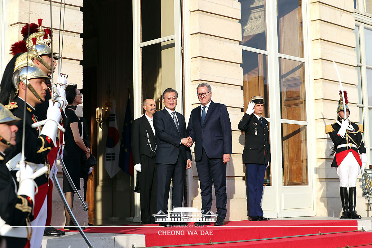 Meeting with French National Assembly President Richard Ferrand 