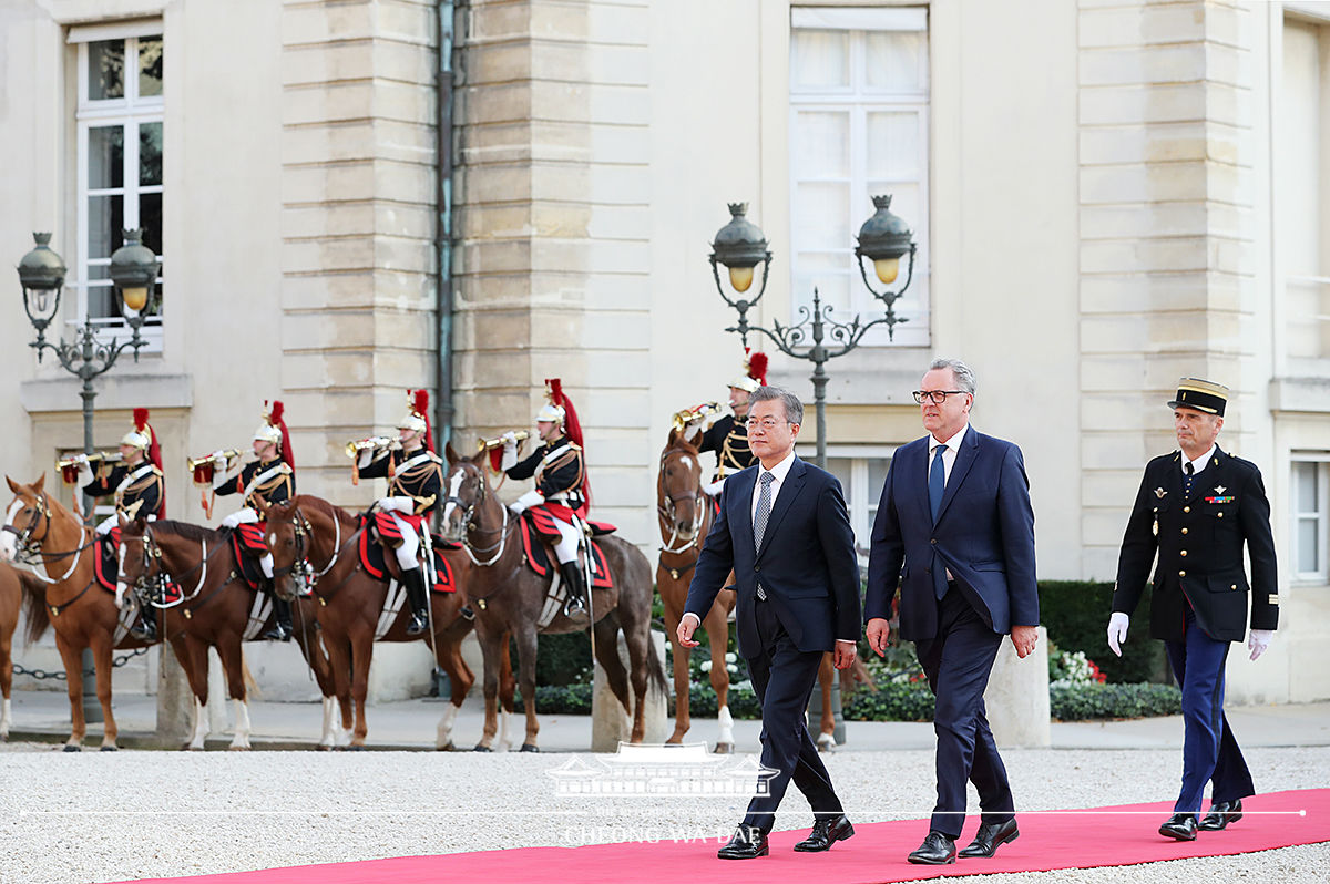 Meeting with French National Assembly President Richard Ferrand 