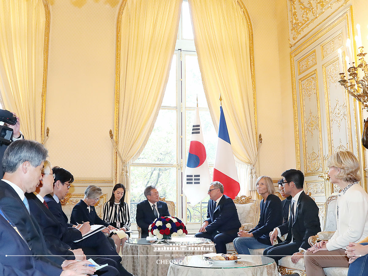 Meeting with French National Assembly President Richard Ferrand 