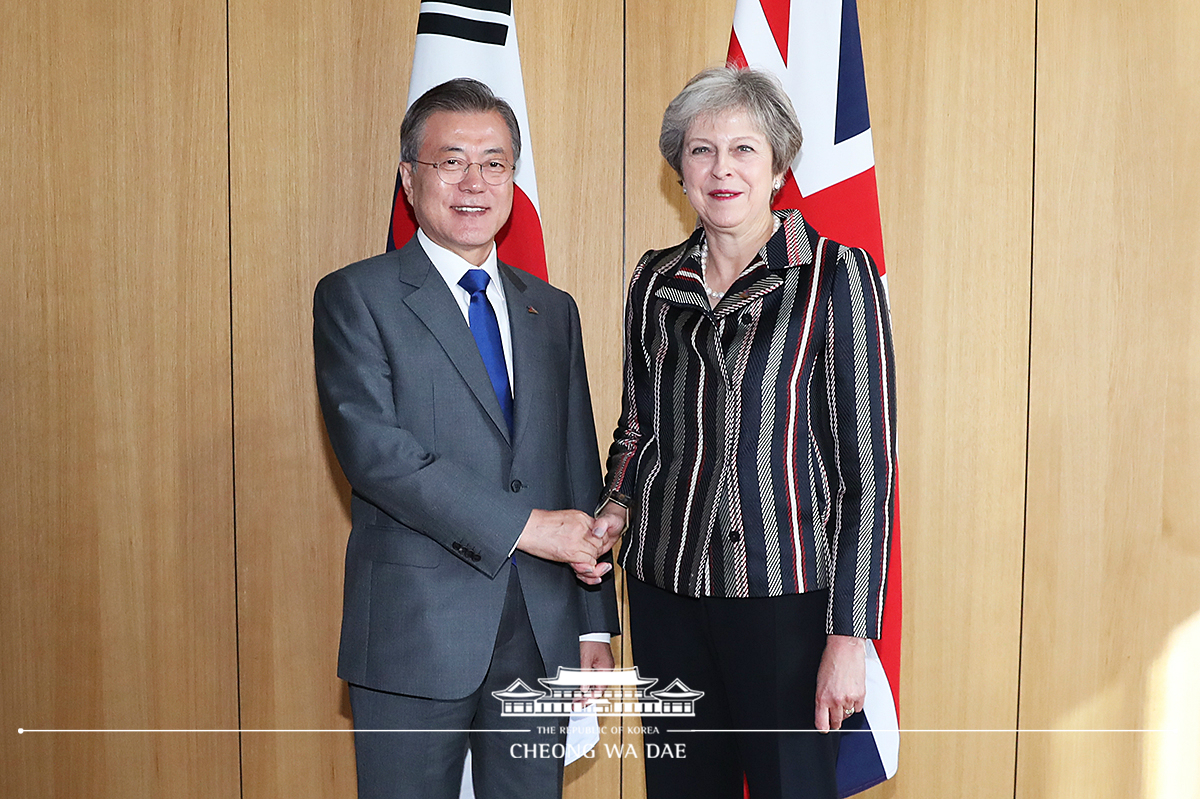 Korea-U.K. Summit on the sidelines of the ASEM Summit 