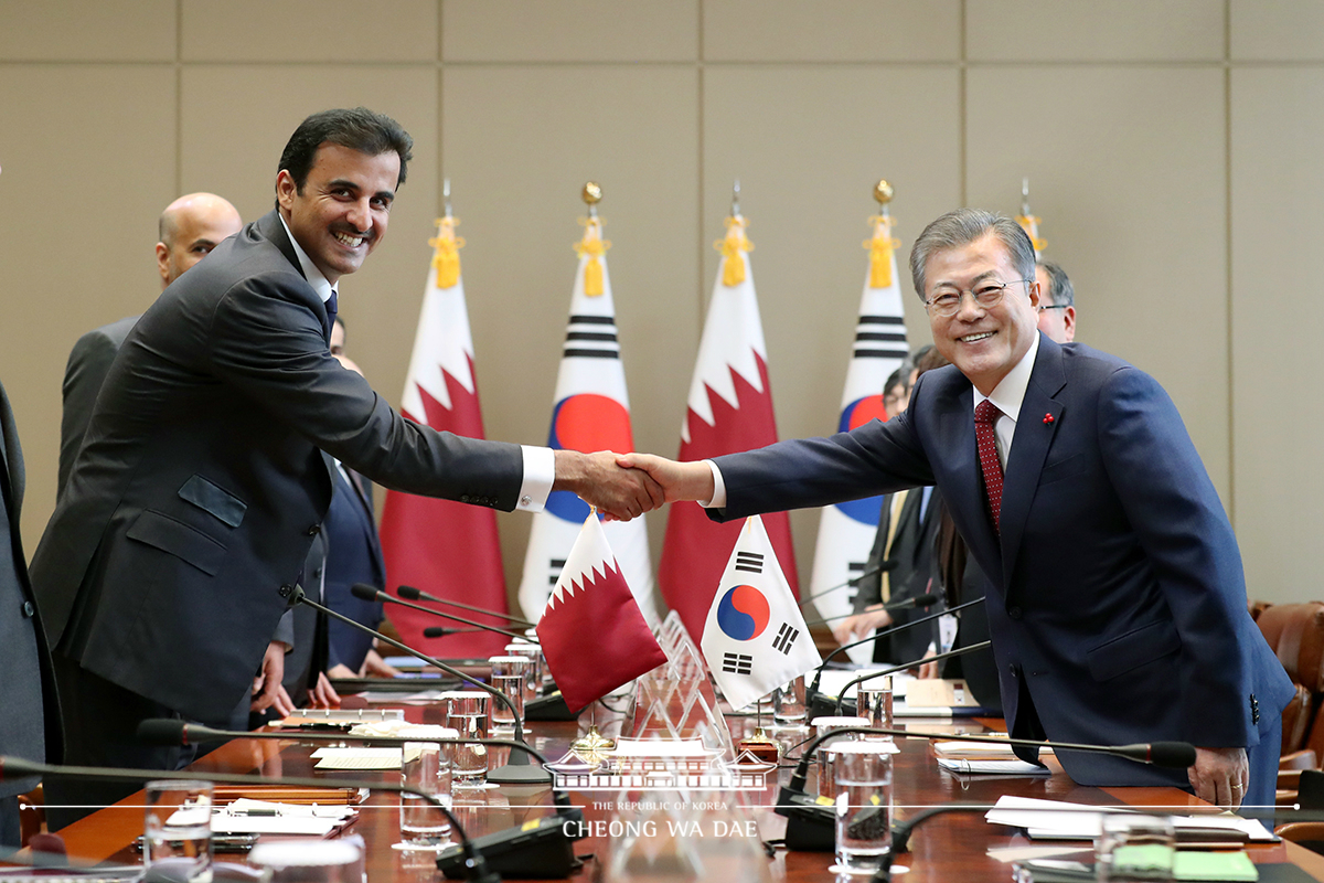 Korea-Qatar Summit