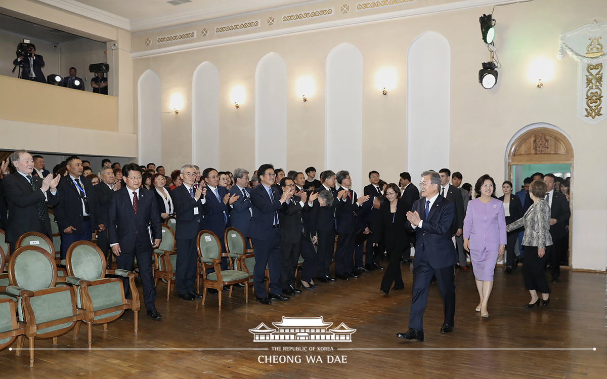 Visiting the Korean State Republican Theatre of Musical Comedy in Kazakhstan 