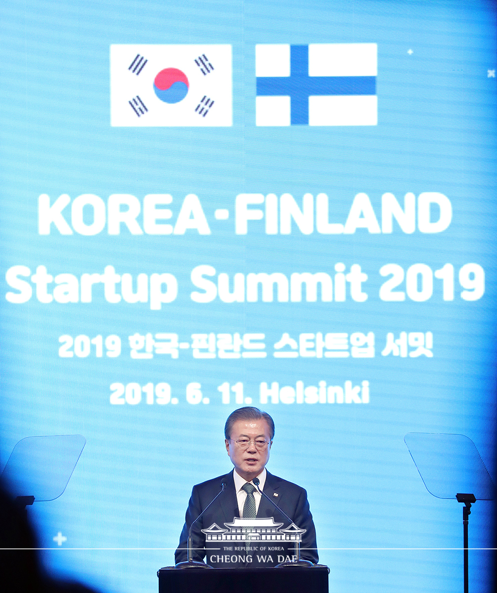 Attending the Korea-Finland Startup Summit in Helsinki