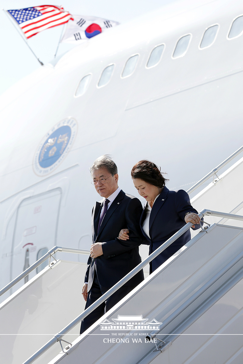 Arriving at John F. Kennedy International Airport in New York 