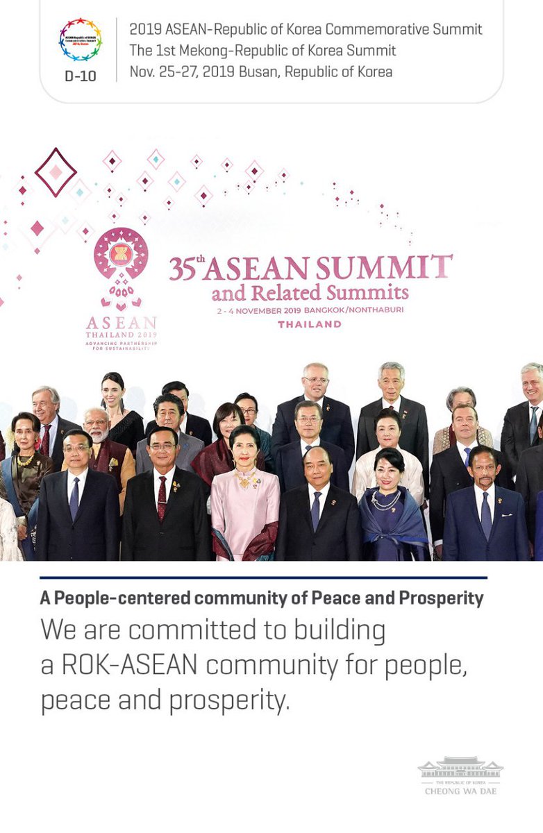 2019 ASEAN–Republic of Korea Commemorative Summit / The 1st Mekong-Republic of Korea Summit