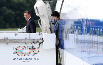 G20 Summit: Arrival in Hamburg, Germany