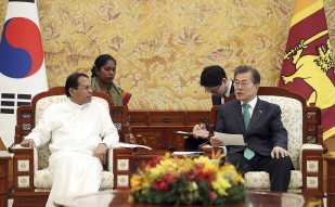 Korea-Sri Lanka one-on-one summit