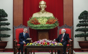 Meeting with General Secretary of the Communist Party of Vietnam Nguyen Phu Trong