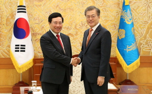 Meeting with Vietnamese Deputy Prime Minister and Minister of Foreign Affairs Pham Binh Minh