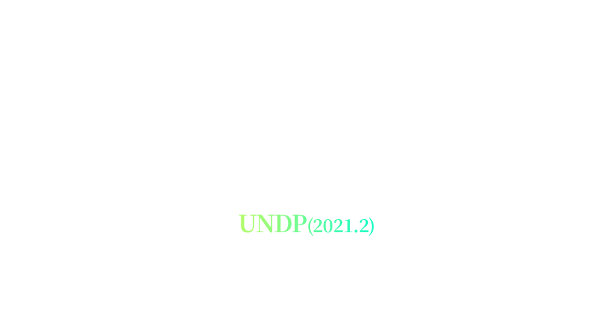 UNDP(2021.2), “포용적·친환경적 회복을 위해 매우 중요한 전환의 시기인 올해에 한국 정부는 ‘한국판 뉴딜’로 대응하고 있다.”