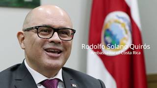 Buổi tư vấn với đại sứ Costa Rica Rodolfo Solano Quirós tại Hàn Quốc