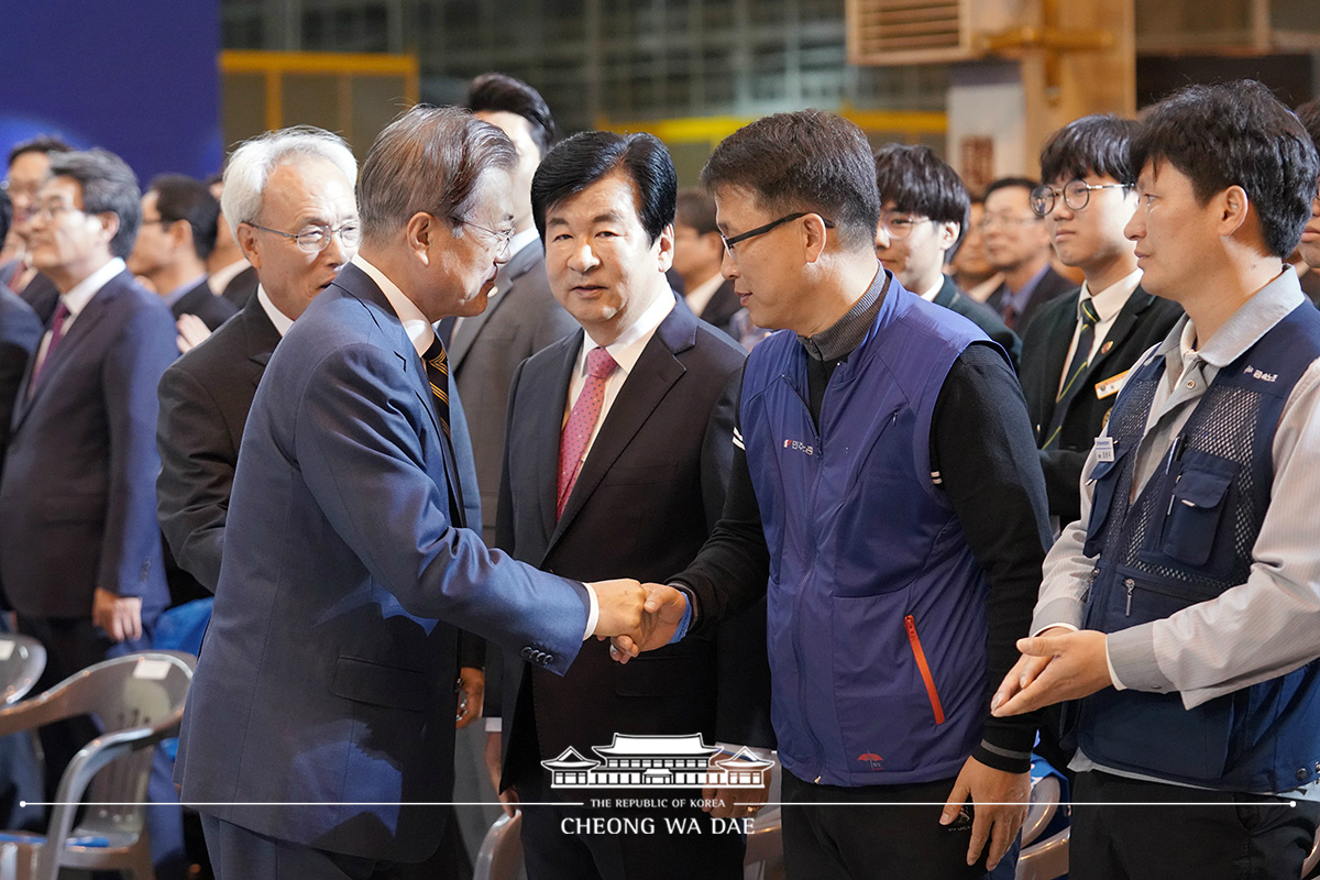 전북 군산형 일자리 상생협약식