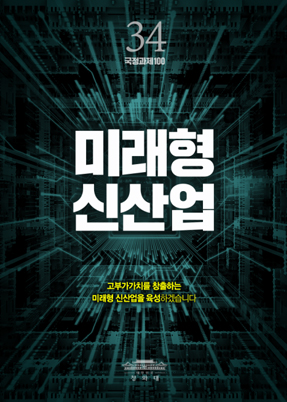 미래형 신산업-고부가가치를 창출하는 미래형 신산업을 육성하겠습니다.