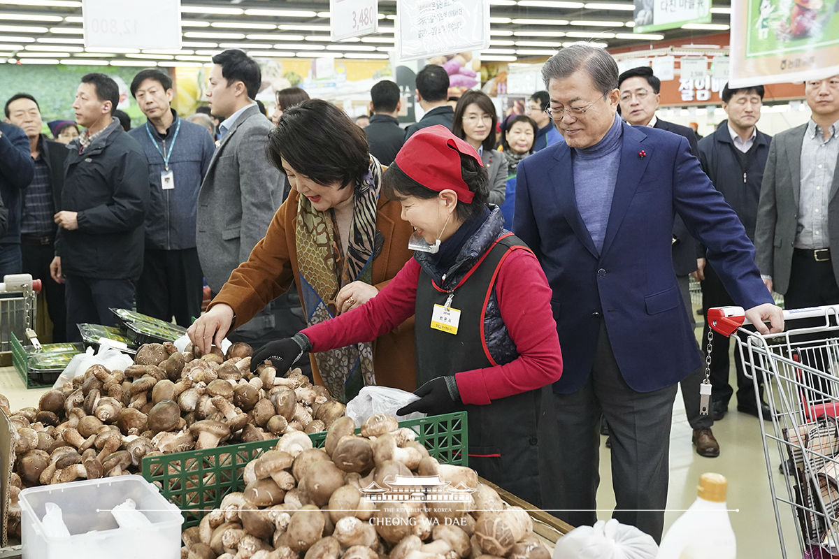 설 명절 계기 현장 방문