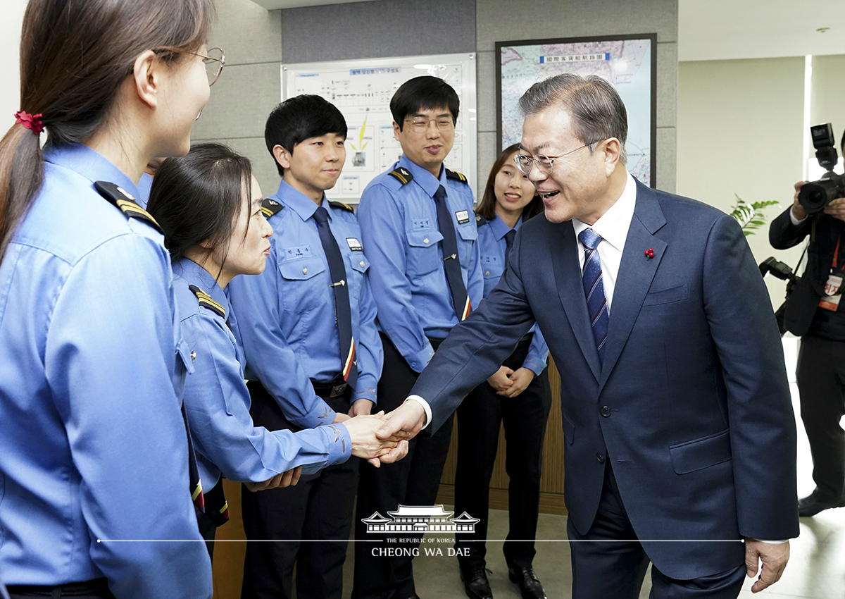 친환경차 수출 현장 방문