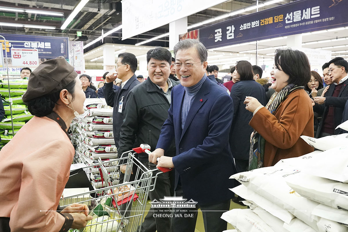 설 명절 계기 현장 방문