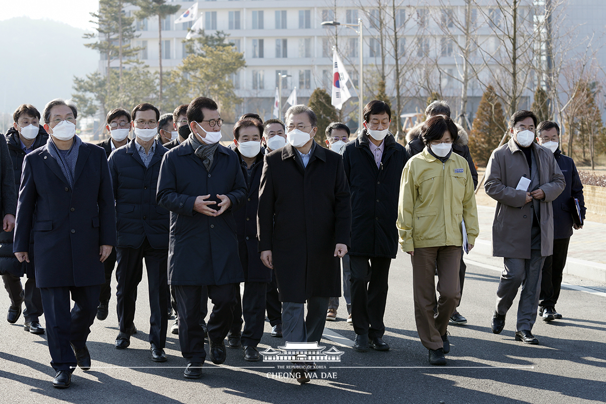 충북 진천 임시생활시설 방문 및 진천,음성 주민간담회	