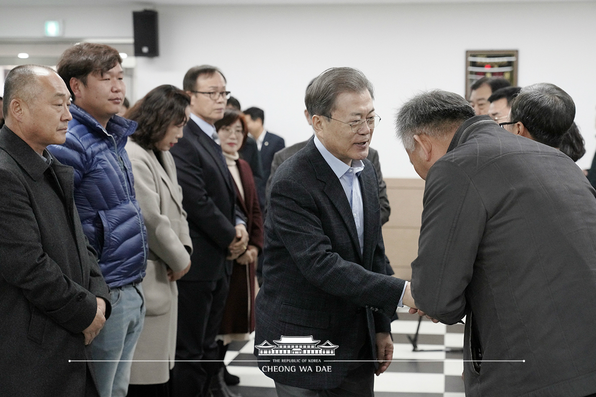 충북 진천 임시생활시설 방문 및 진천,음성 주민간담회	