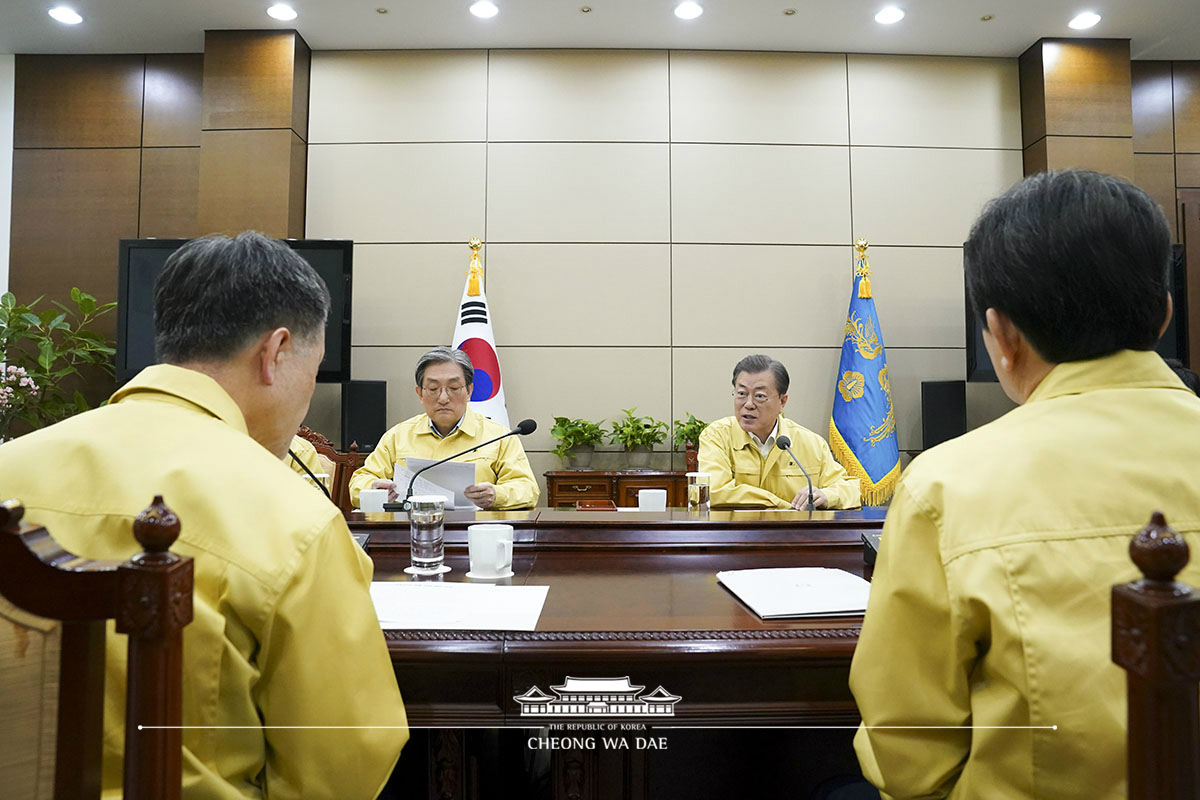 코로나19 대응 관련 긴급 보고