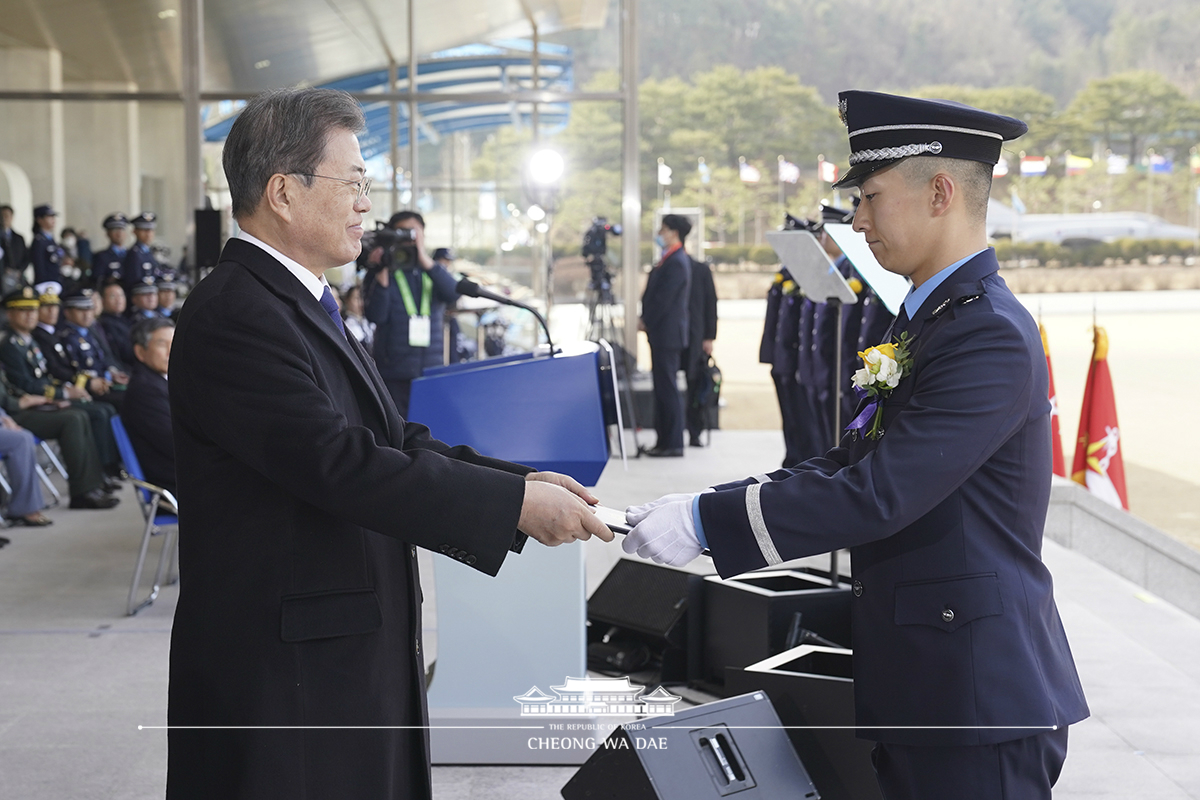 공군사관학교 제68기 졸업 및 임관식