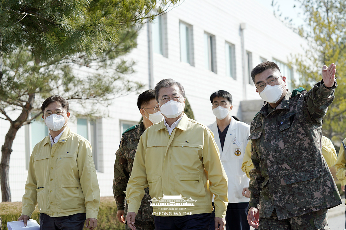 국군대전병원 및 국군간호사관학교 방문