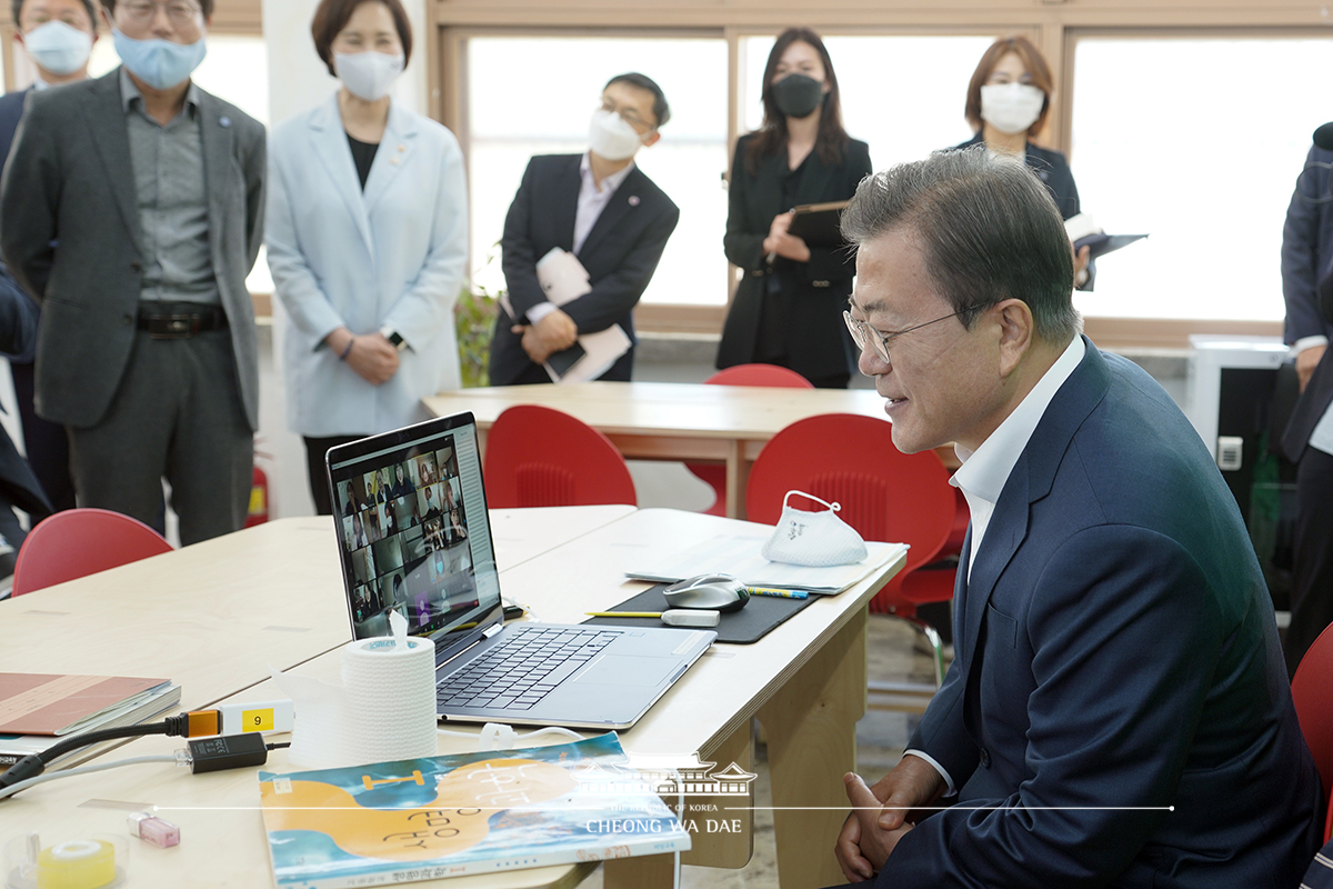 등교개학 준비 현장 점검