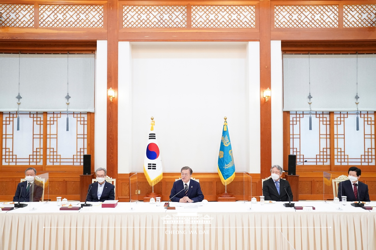 한국 교회 지도자 초청 간담회