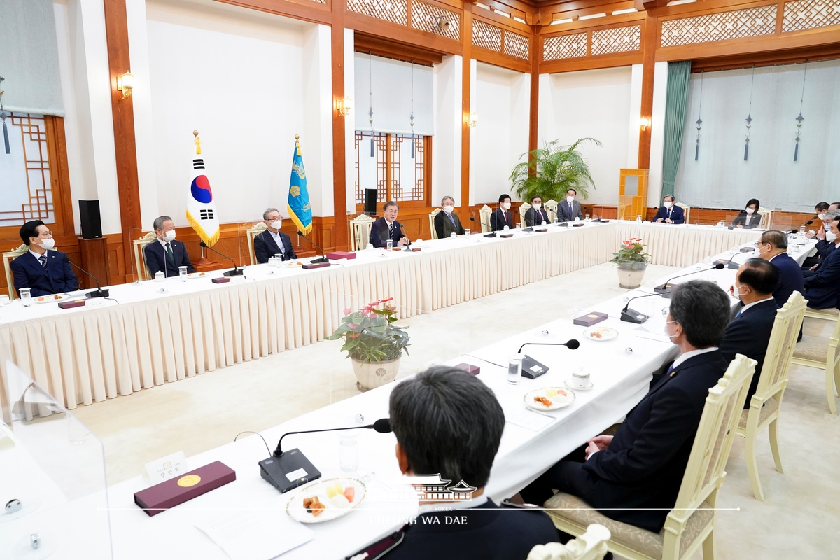 한국 교회 지도자 초청 간담회