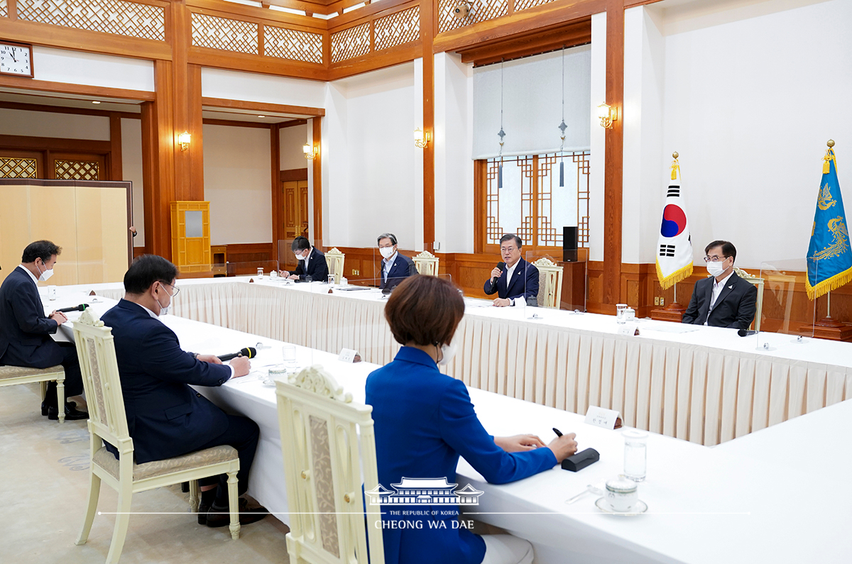 더불어민주당 주요지도부 초청 간담회	