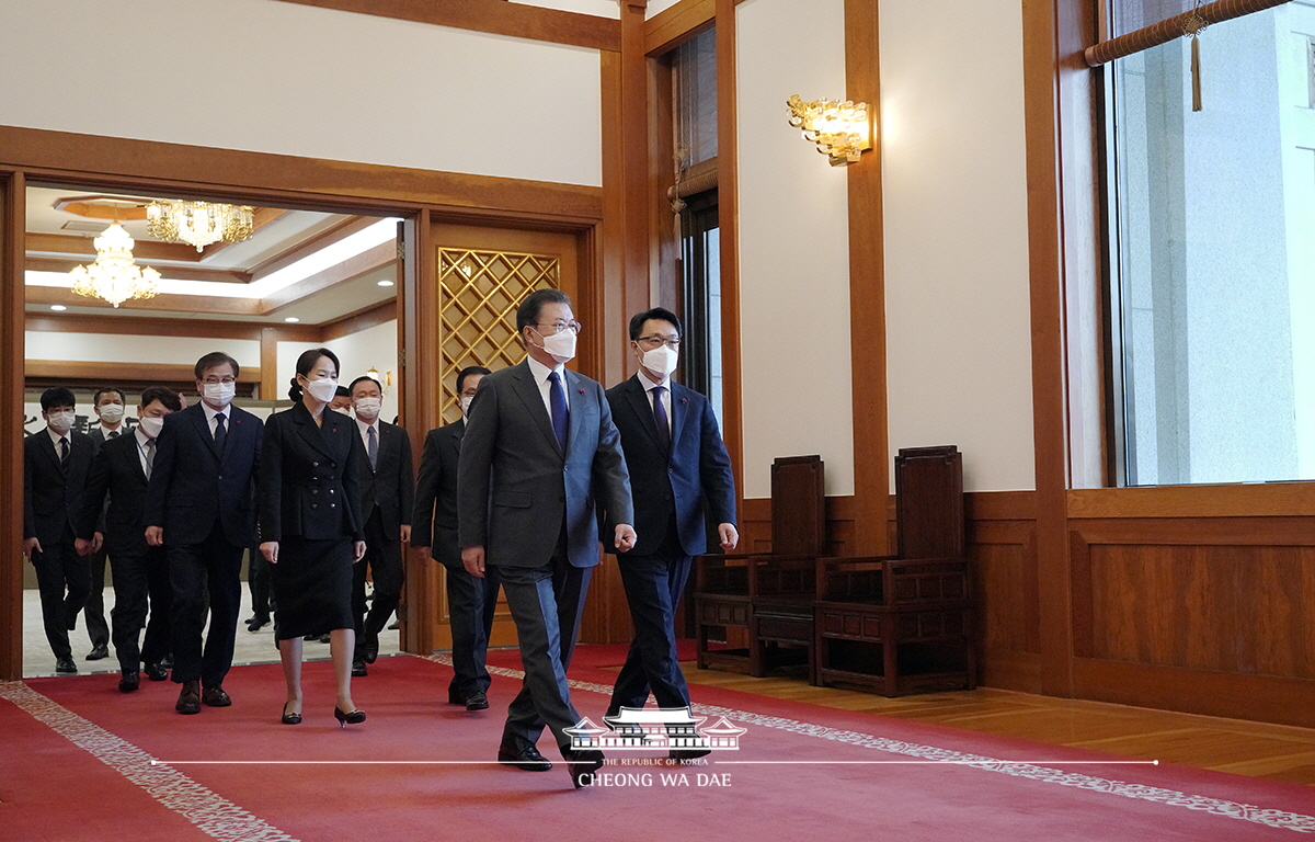 고위공직자범죄수사처장 임명장 수여식