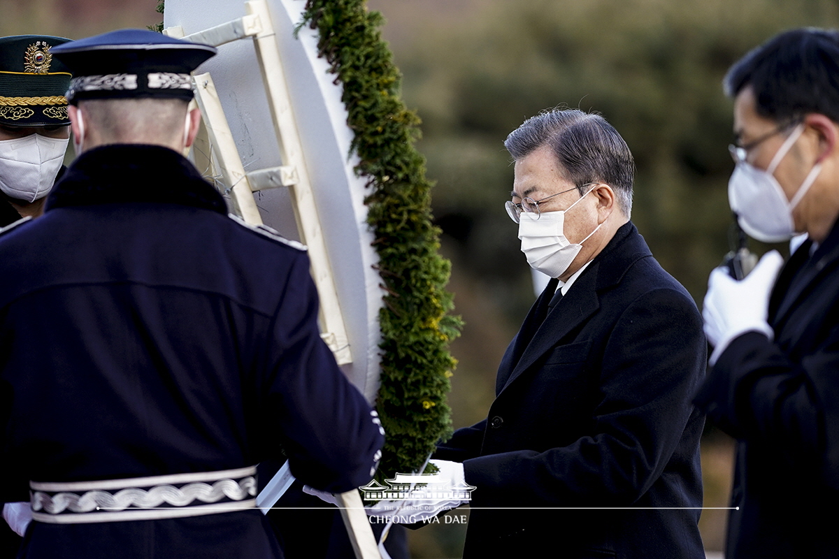 국립서울현충원 참배