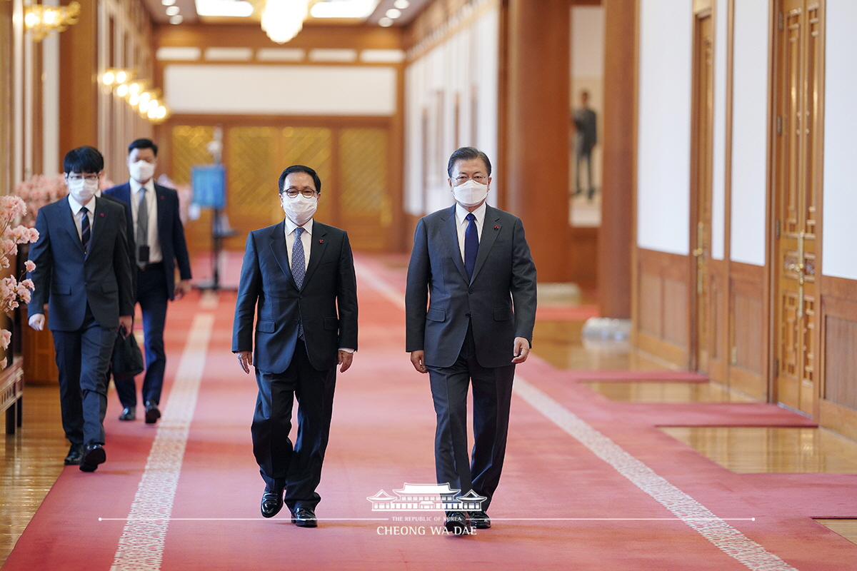 고위공직자범죄수사처장 임명장 수여식